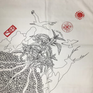 ハレの高原　風呂敷　販促用