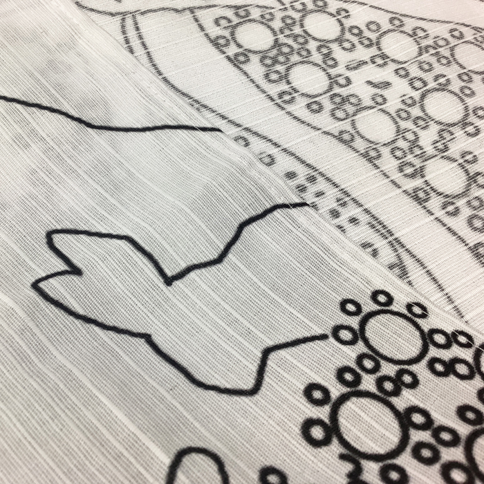 ハレの高原　風呂敷　アップ